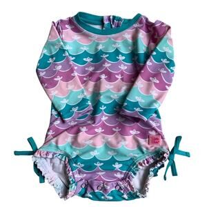 Rufflebutt girls swimsuit size 6-12 mo‎